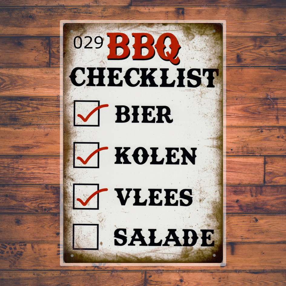 029 - BBQ Checklist