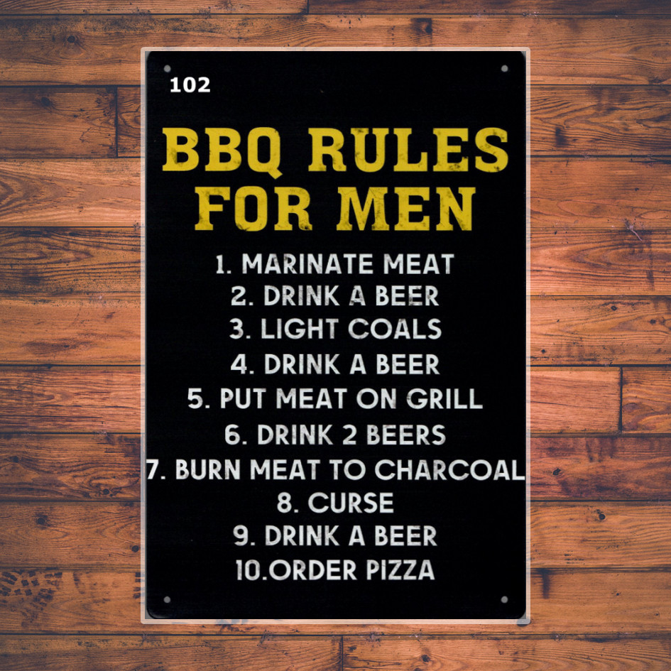 102 - BBQ Rules for Men